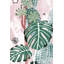 Reproduction d’art sur toile tendue panachée Monstera-50821218