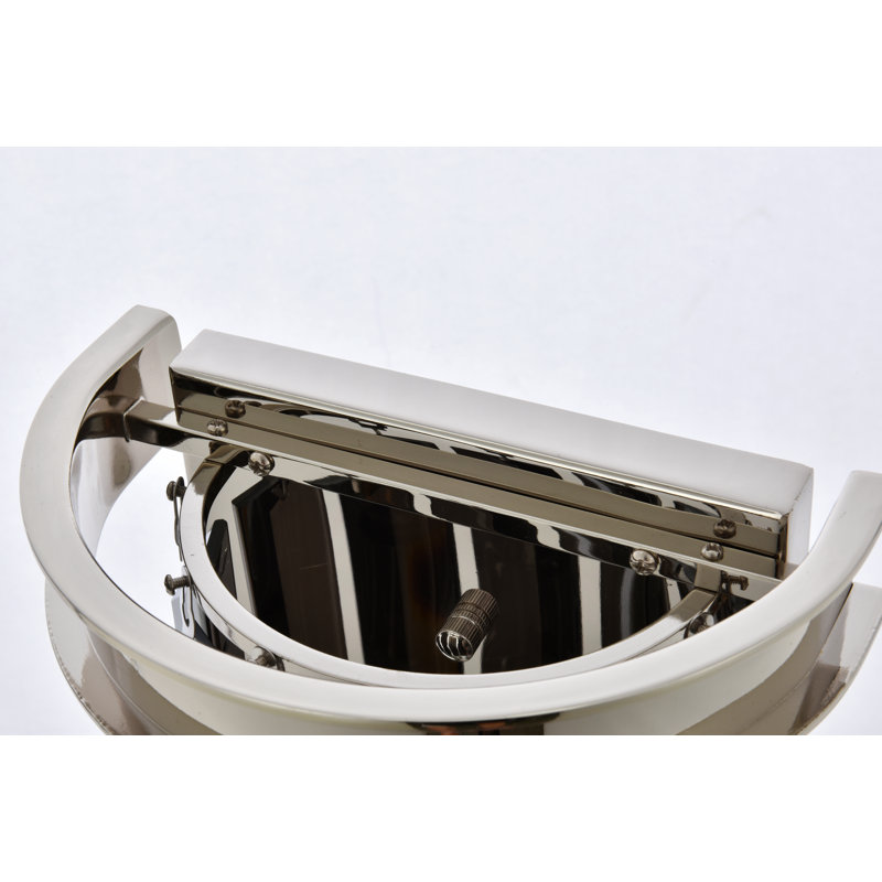 Yazmin Crystal Flush Mount, Silver Shade