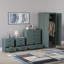 Tayce 4 Piece Bedroom Set (3 Drawer Bedside Cabinet X2, 5 Drawer Chest, 2 Door Wardrobe)-1568181366
