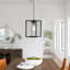 Elijahwan 1 - Light Black Square/Rectangle Pendant