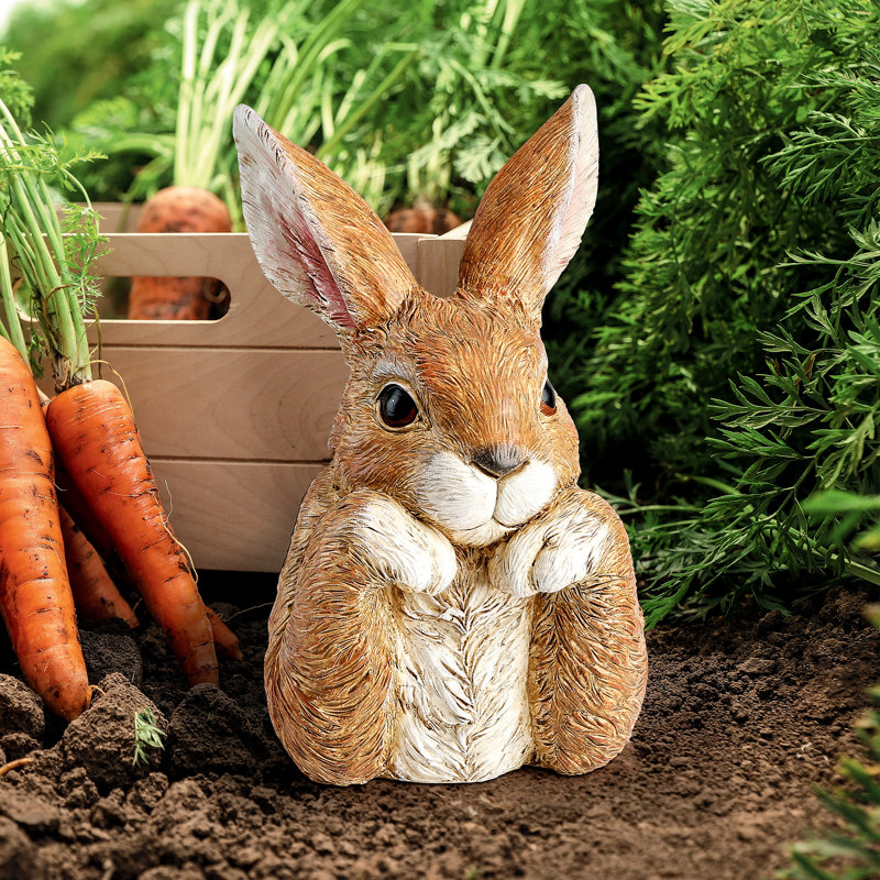 Statue de jardin Rowan le lapin réfléchissant