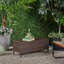 Unité de rangement brune multi pour patio-121108045