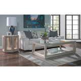 Signature Designs Zeitgeist Linen Cocktail Table