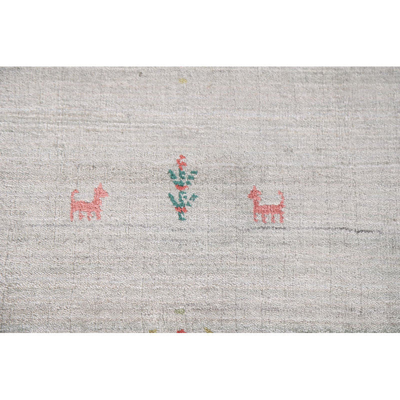 Tapis indien fait à la main Gabbeh 8 x 10