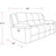 Bonnema 90'' Pillow Top Arm Reclining Sofa