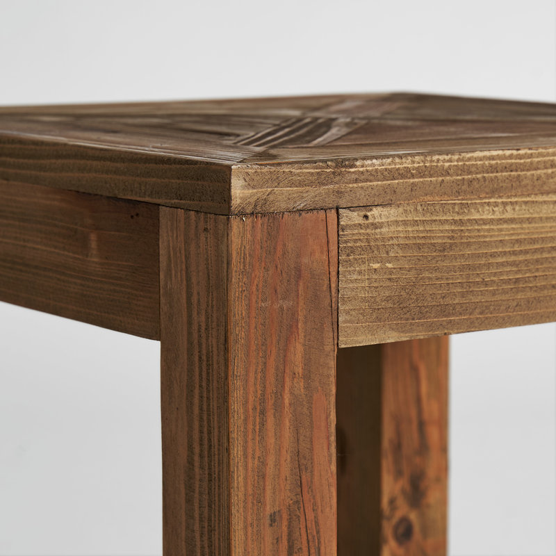Seniz  Solid Wood End Table