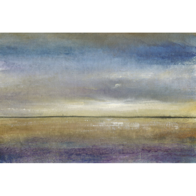 Evening Calm II by Timothy O' Toole - Painting Print, 81cm H x 122cm W, Black Floater Framed