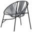 Garden Chair Set 3 Pcs Poly Rattan-814172