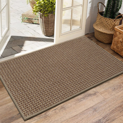Tapis d'entrée antidérapant et lavable