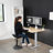 VIVO Single Motor Electric Desk with Push Button Memory Controller-97735792-112376713