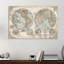 « world map », reproduction de peinture à l’acrylique sur toile tendue-24576364