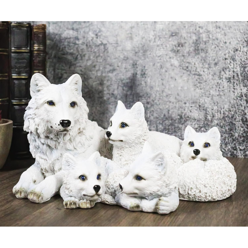 Figurine de famille Winter Wolf