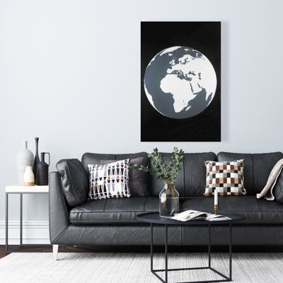 Earth - Blue Man Cave Canvas for Unique Home Decor