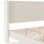 Lit plateforme tapissier avec tête de lit à oreilles Martha Stewart Maisie-124405095-124405097