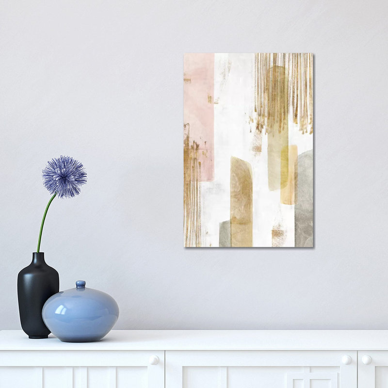 Band Of Gold II by Isabelle Z - Print on Canvas, 30.48 cm H x 45.72 cm W, Wrapped Canvas