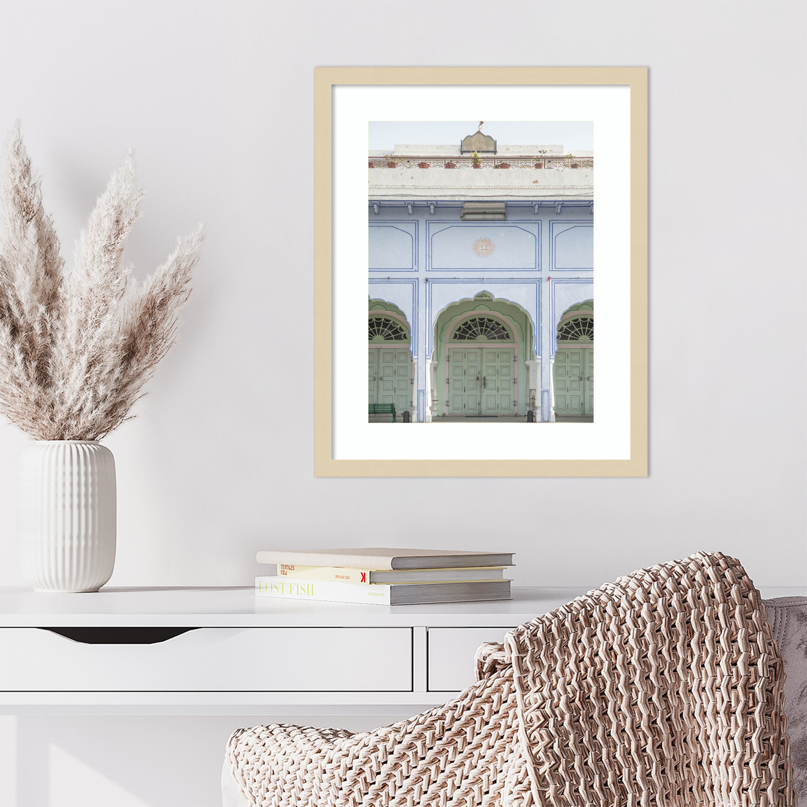 Sunshine Palace Print by Shot by Clint, Brown, 21" H x 17" W