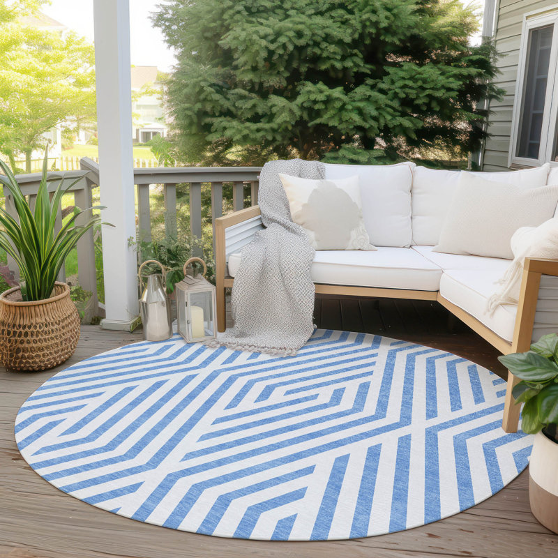 Tapis intérieur / extérieur Altair, Rond 8 pi