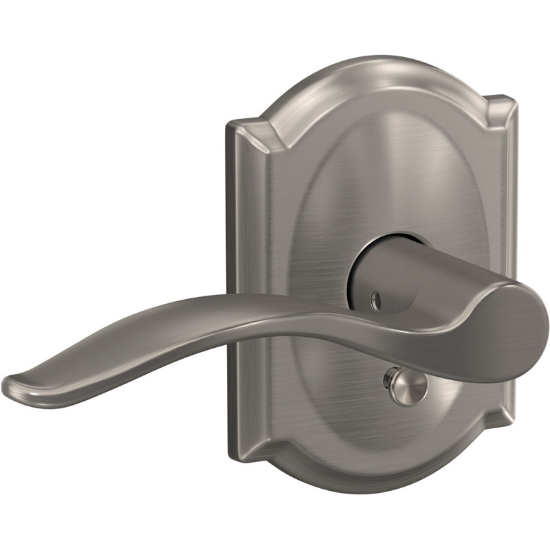 Pennant / Camelot Passage / Privacy Combo, Satin Nickel