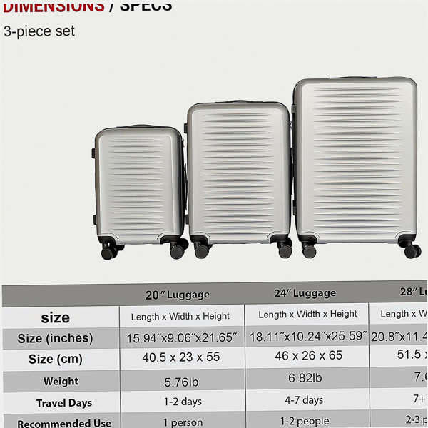 Product Dimensions