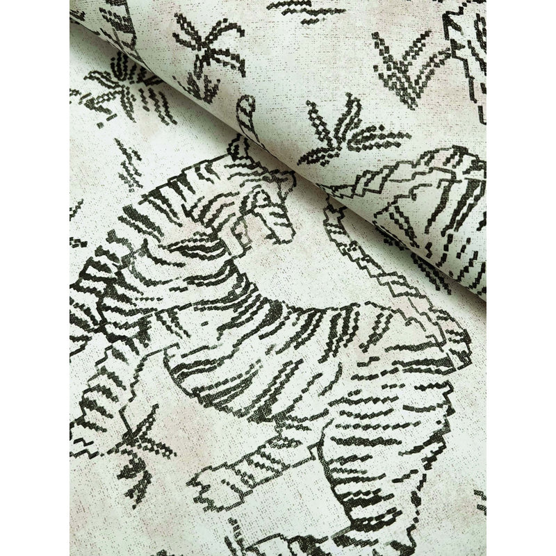 Abstract Wallpaper Roll, White