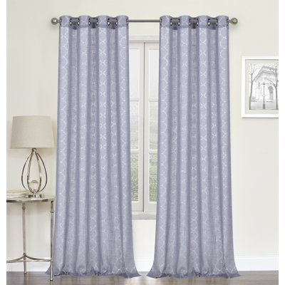 Dalaigh Semi Sheer Curtain Pair