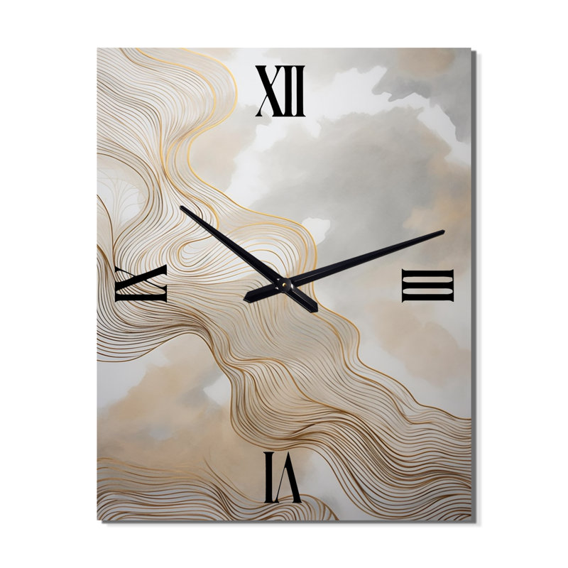 Horloge murale Jamyia, H 32 po x l 16 po x P 1 po