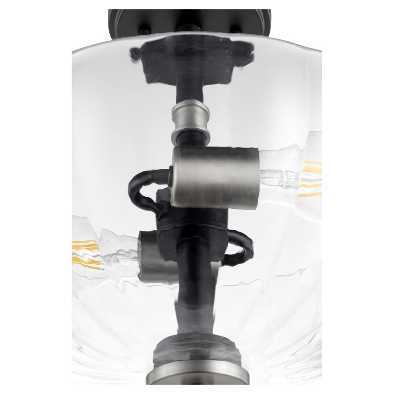 Nerissa 2 - Light Single Pendant, Satin Nickel