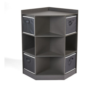 Lavanya Corner Cubby Toy Organizer with Bins by Isabelle & Max