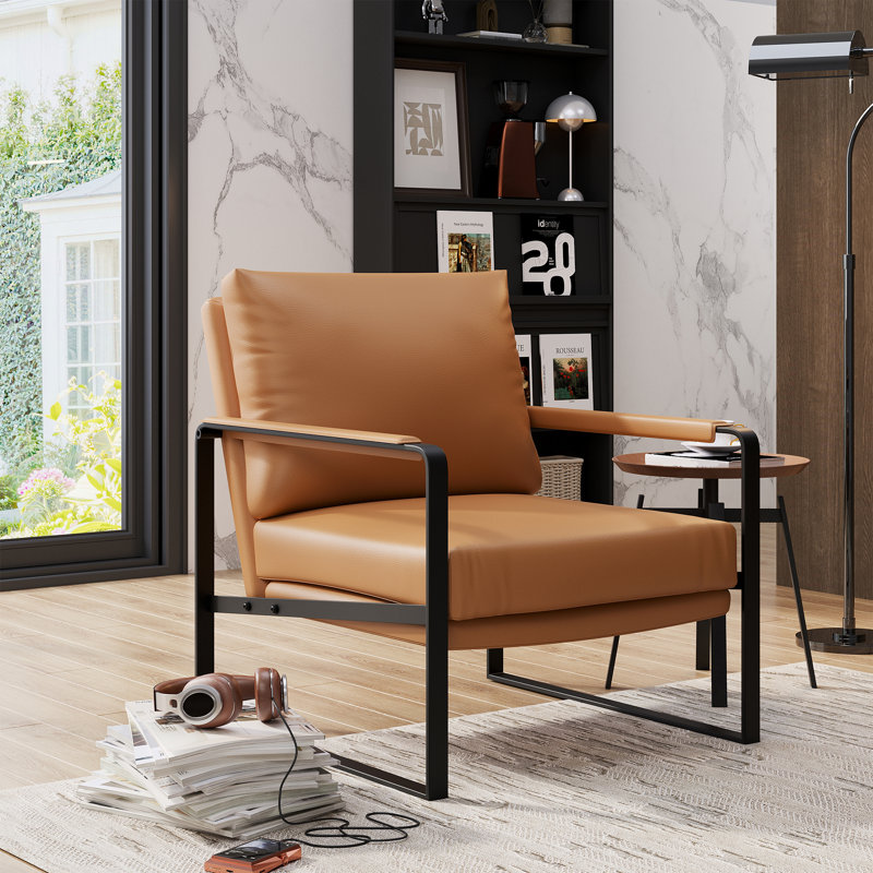 Chaise moderne avec revêtement résistant aux égratignures