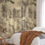 Beige Chinese Landscape Oriental Wallpaper