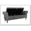 Banc de rangement multifonctionnel rectangulaire
