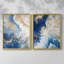 ABSTRACT Series CDXII - Reproduction encadrée de qualité supérieure - prête à être accrochée - aucun clou requis - aucun clou requis-922420047-922420041
