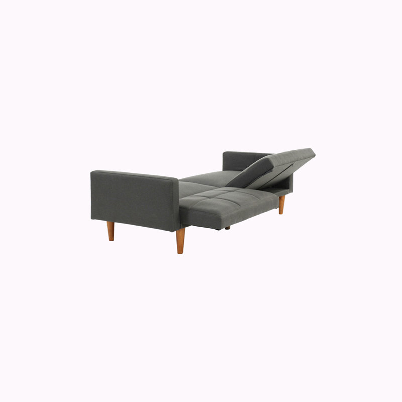 Canapé Futton, Tissu gris