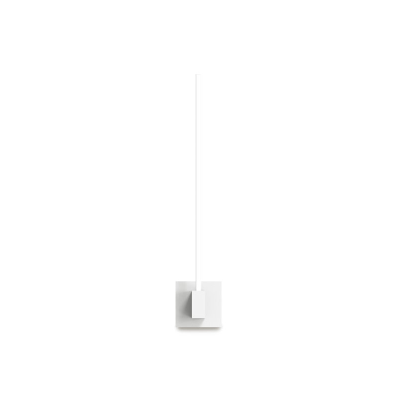 Z-Bar LED Armed Sconce, Matte White