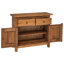 Sideboard Solid Mahogany Wood 75x30x65 cm