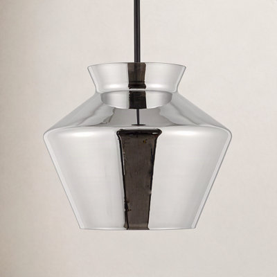 Single Light Glass Dimmable LED Pendant