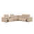 Beige Top Grain Leather is out of stock