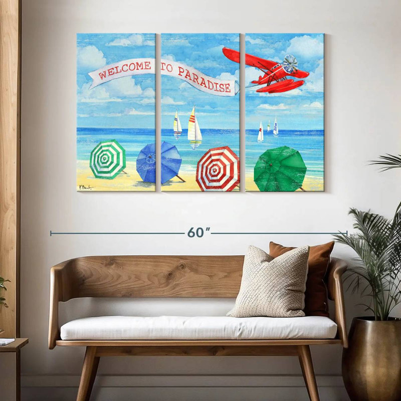 Gillard Paradise Sea Plane, H 32 po x l 50 po
