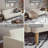 76.8'' Velvet Convertible Sofa-1710279115
