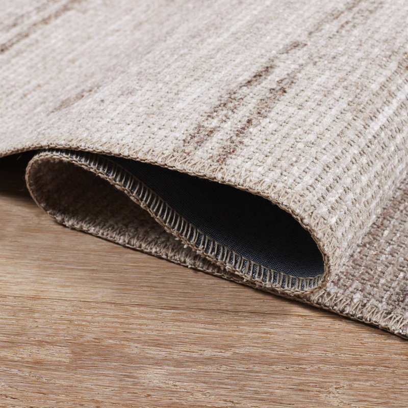  Tapis marocain en polyester tissé à la machine et tissé à la machine, Rectangle 3 pi 9 po x 5 pi 6 po