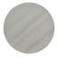 Table de bout ronde blanche avec tablette pratique - Ajout à la maison fonctionnel de style contemporain