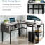 Bureau d'ordinateur en L Verlis