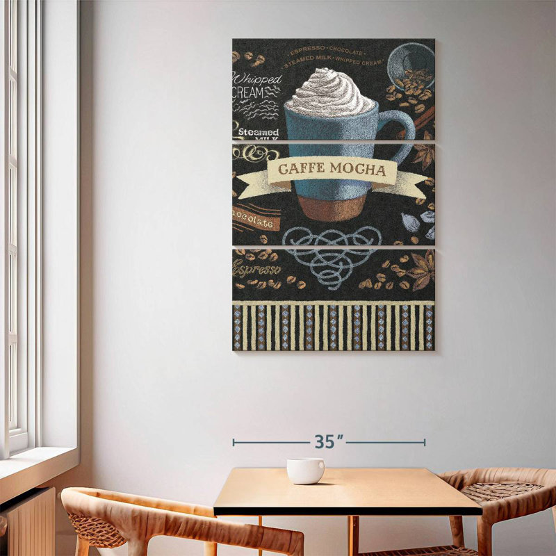 Yarlin Caffe Mocha, 65" H x 42" W