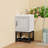 20" Small Bathroom Vanity With Sink & Hot And Cold Faucet-144383318