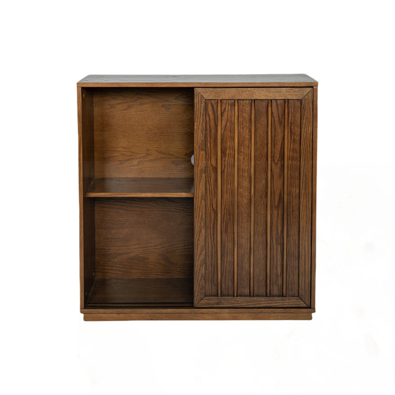 Buffet Mid-Century avec 2 portes coulissantes