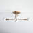 Nealey Glass Semi Flush Mount-2089682627