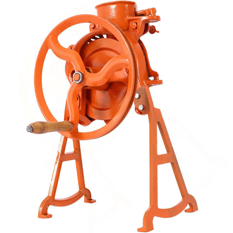 Hand Corn Sheller Heavy Duty Shelling Machine Manual Farm Corn Thresher Corn Remover Tools Hand Sheller With Wooden Handle Cast Iron Manual Thresher