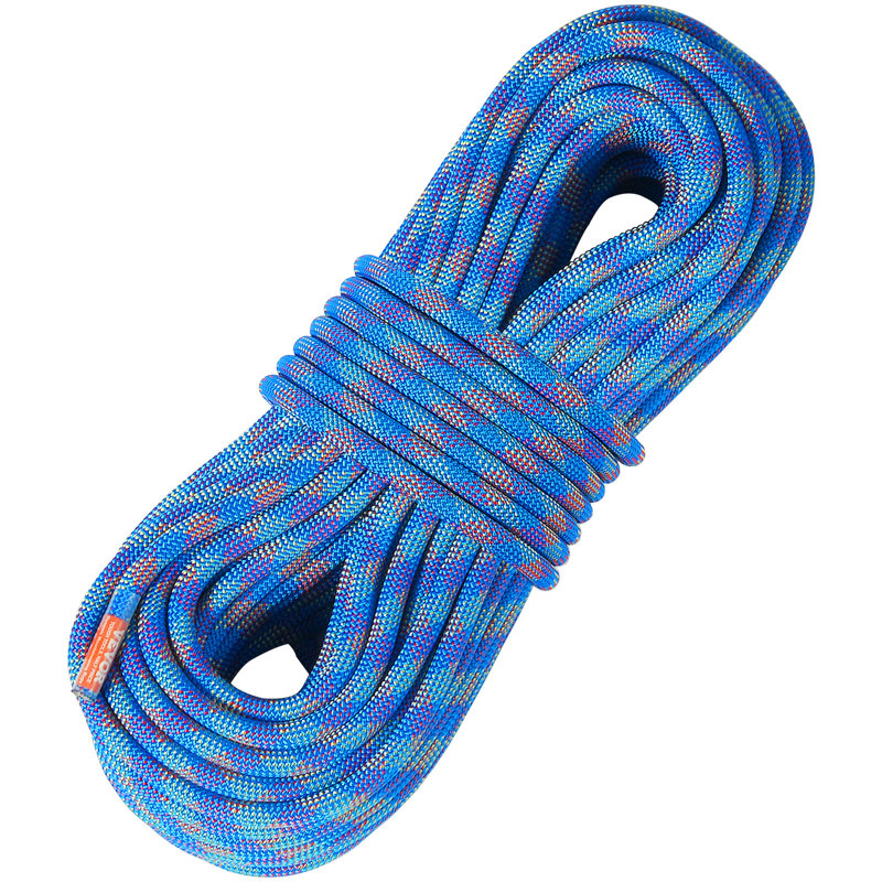 Corde d'escalade extérieure 10,2 mm 70 m (230 pi) corde d'escalade dynamique bleu