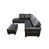 Similicuir noir est en rupture de stock