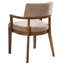 48cm H Boucle Upholstered Upholstered Back Armchair-1607589985